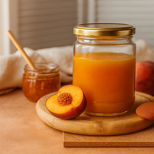 Round Glass Jam Jars - 350ml 12 Pack
