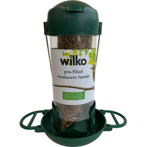 Pre-Filled Dried Mealworm Bird Feeder