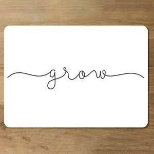 Text Glow Designer Placemat Set