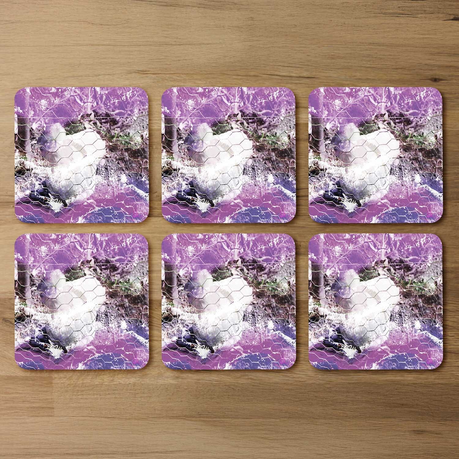 Chicken Coaster - Purple