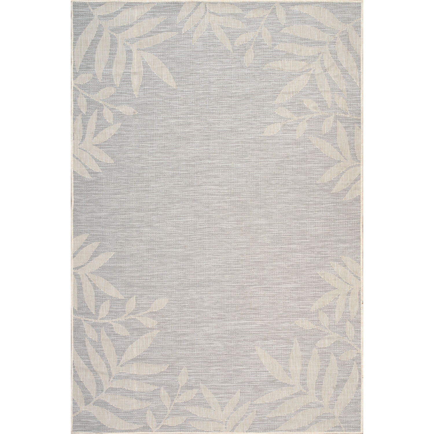 Leavy Rug Leaf Indoor and Outdoor Rug
