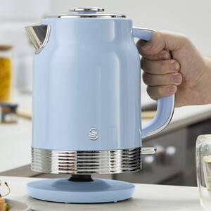 Retro Revive 1.7L Jug Kettle Blue