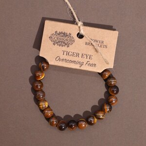 Tiger Eye Power Bracelet - Harmony  Balance Gemstone Jewelry