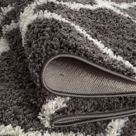 Myshaggy Moroccan Design Rug - Black / 240x340cm