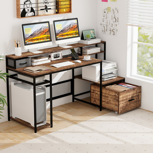 Office Desk with File Drawer