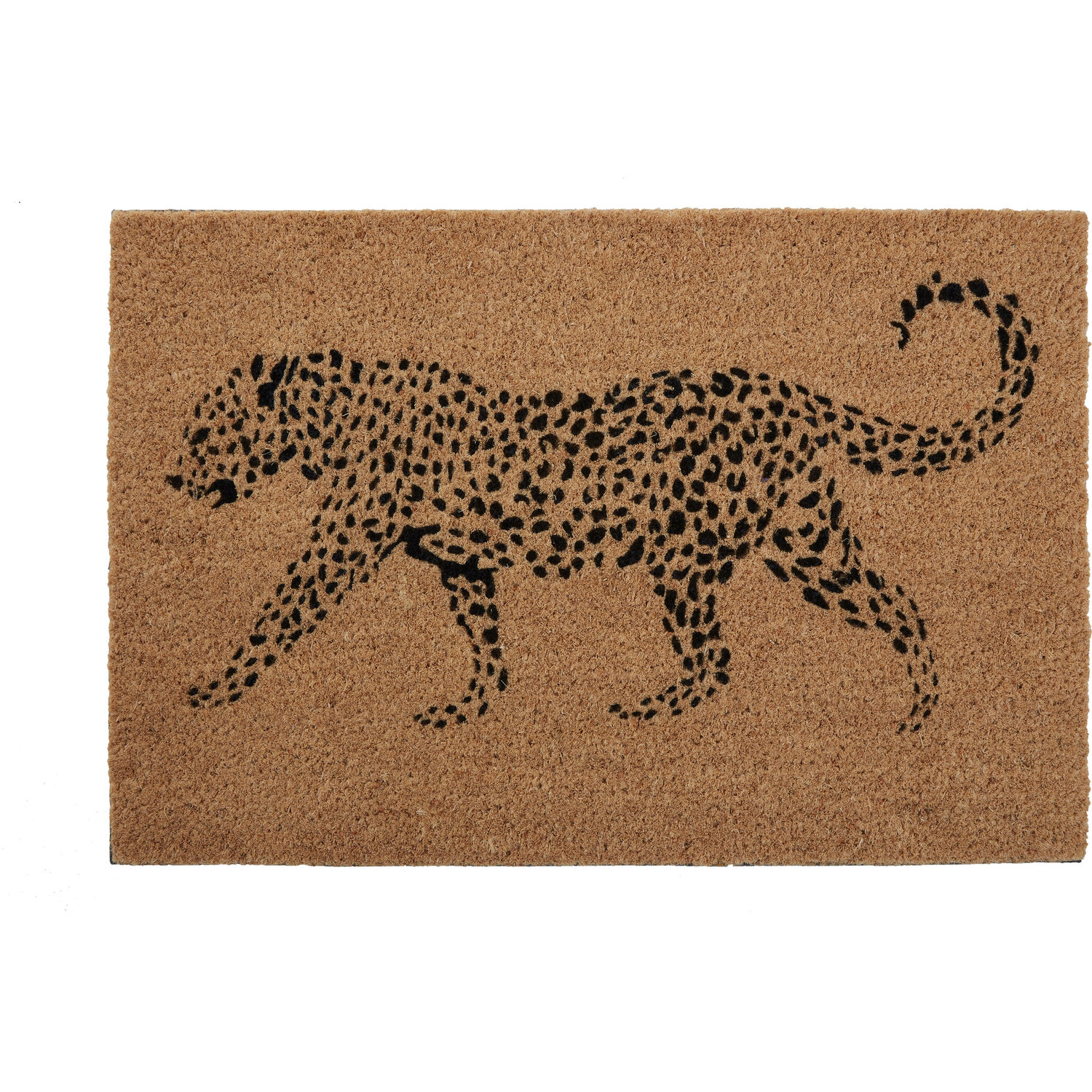 Filta Leopard Doormat - Brown
