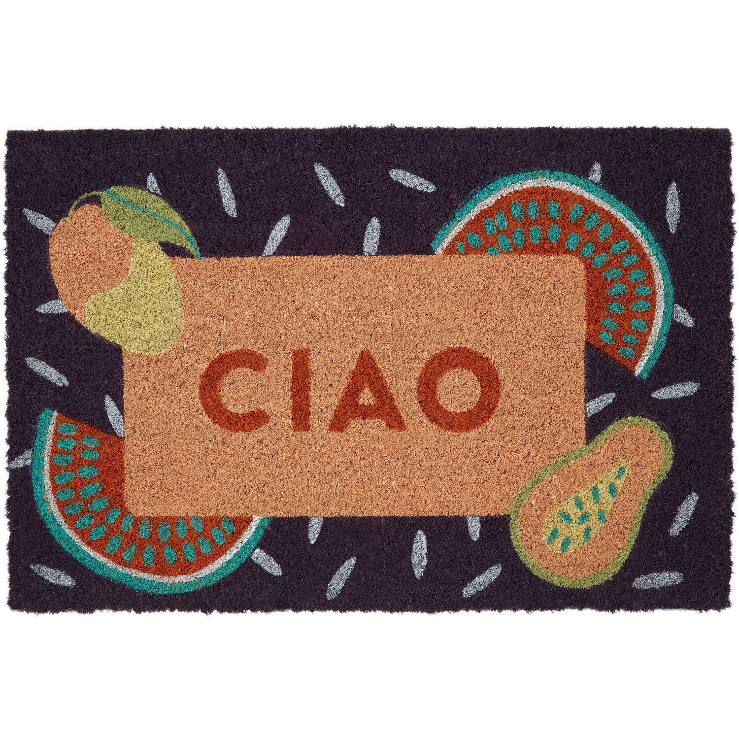 Filta Ciao Coir Doormat - Multicolour