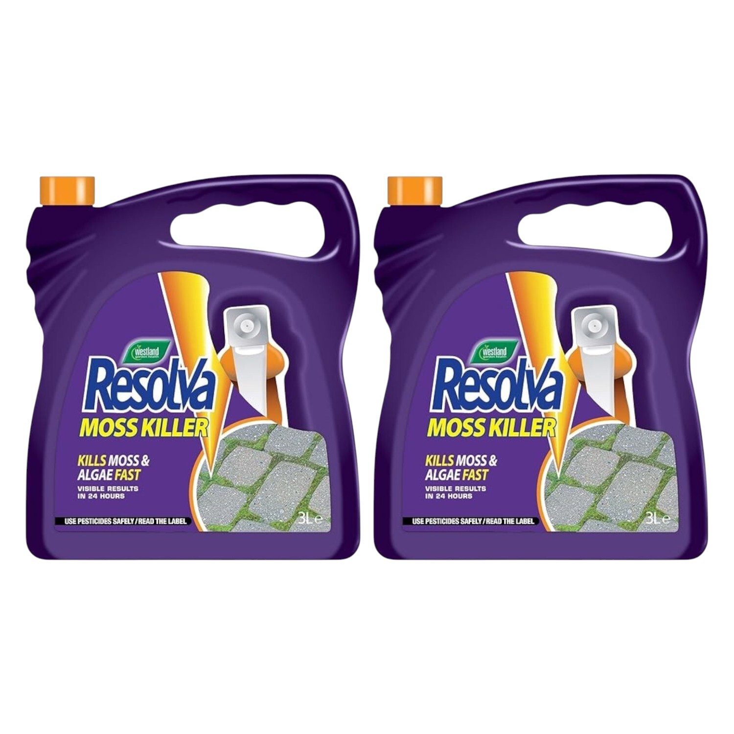 Resolva Westland Moss & Algae Killer 3L Pack Of 2 - Image 3