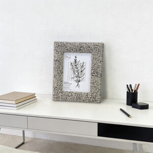 Speckled Chenille Photo Frame