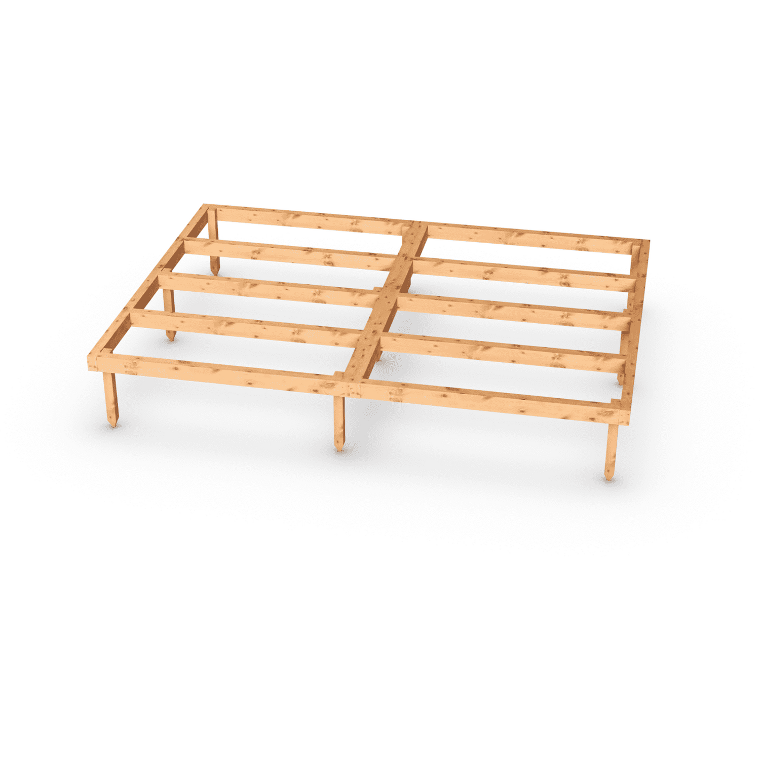 Empire Sheds 8X6 Empire Timber Shed Base - Green