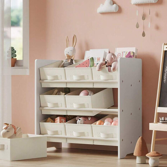 SONGMICS Toy Organiser with 9 Boxes