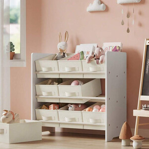 SONGMICS Toy Organiser with 9 Boxes