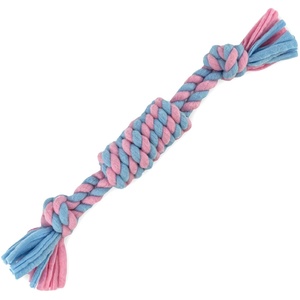 HugglePets Skye & Murphy Fleece Knotted Log Dog Toy