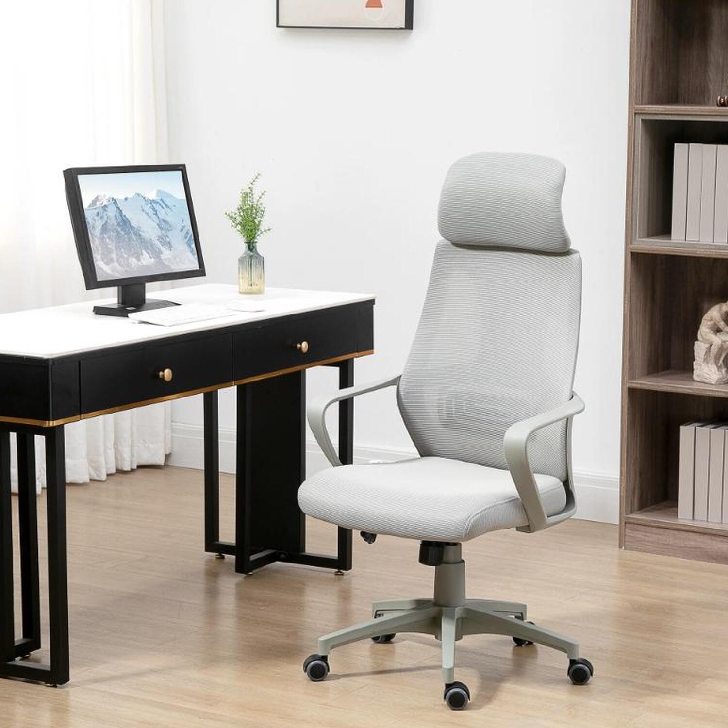 Brent Ergonomic Office Chair - Grey