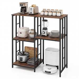 Multi-shelf Kitchen Baker Rack Microwave Stand