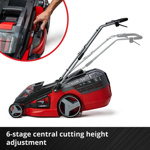 Einhell Ge-Cm 43Li Power X-Change Cordless Lawnmower 43Cm 36V 2 X 18V 4.0Ah Li-Ion