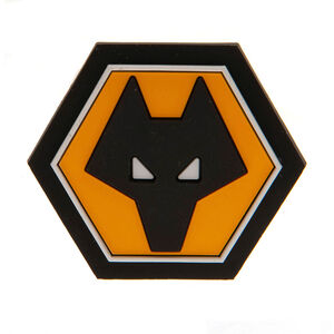 Wolverhampton Wanderers FC 3D Crest Fridge Magnet