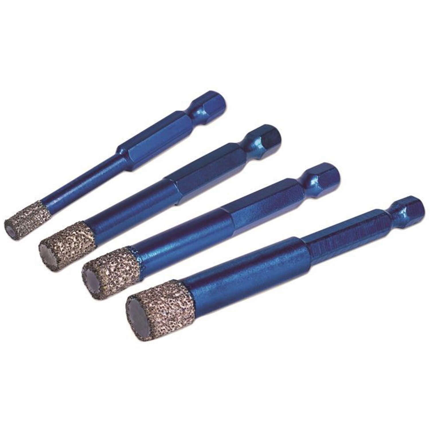 Mexco A10vbdpack Xcel Grade Wax Filled (Hex Fit) Tile Drill Bit Set 4 Piece - Image 6