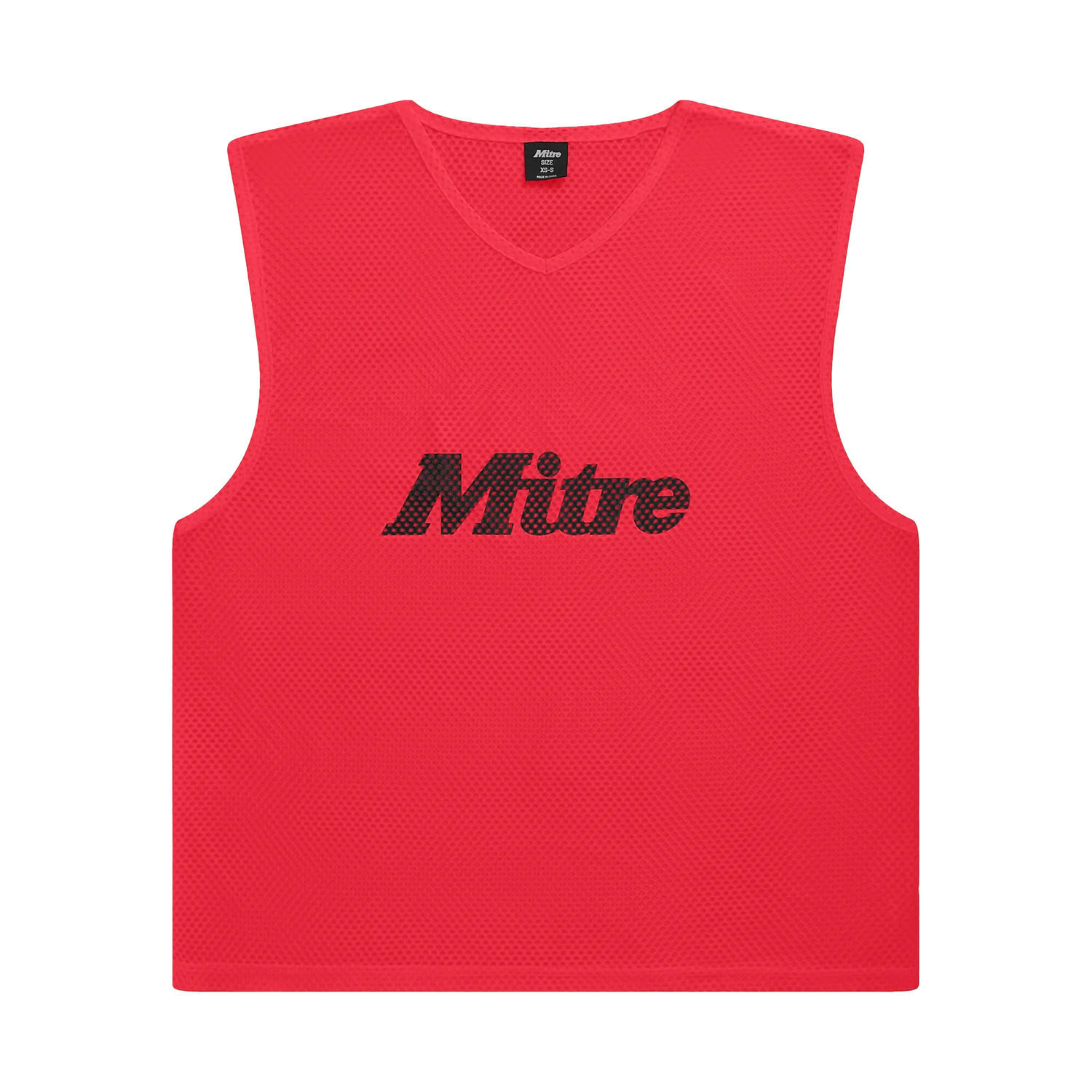 Mitre Unisex Adult Pro Training Bib - Red