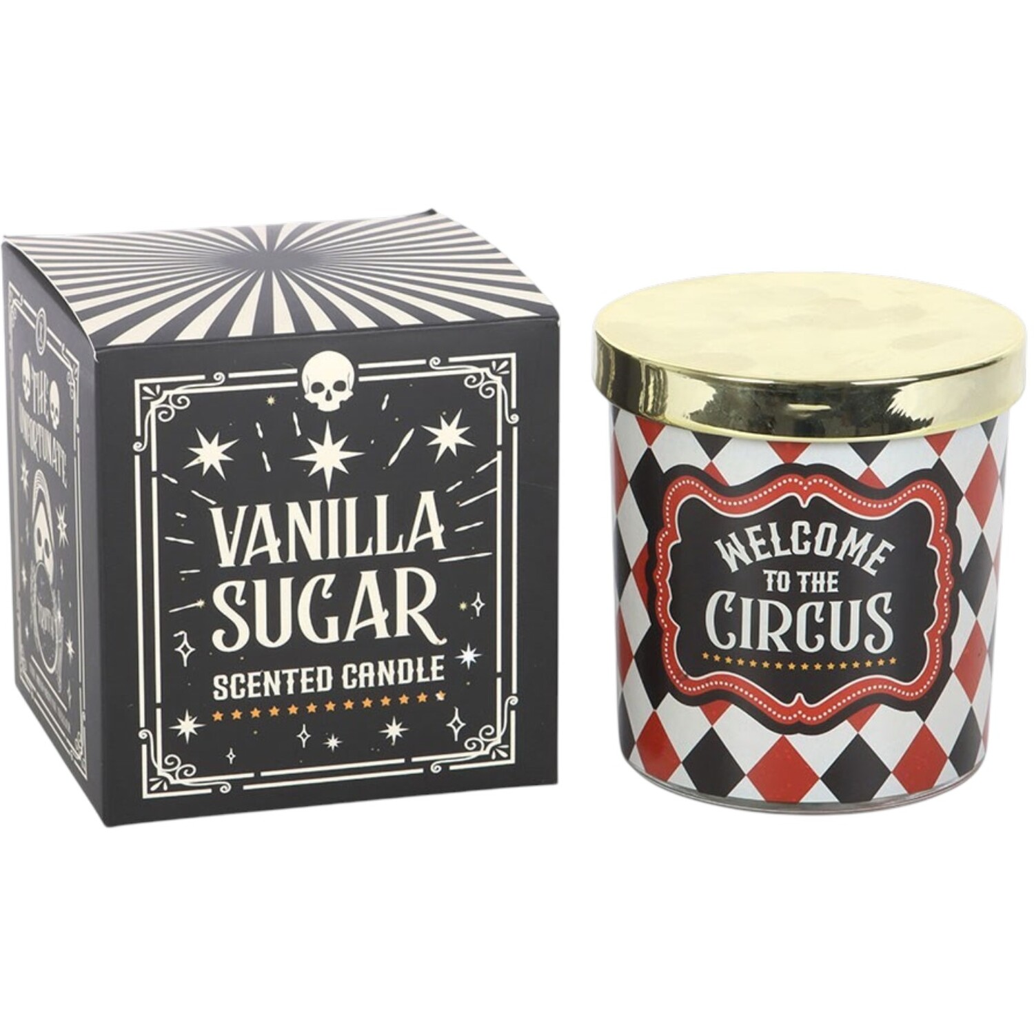 Welcome To The Circus Scented Candle - Red