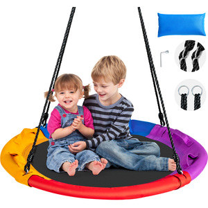 100cm Round Outdoor Saucer Swing Seat