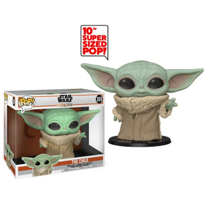 Funko Pop Star Wars The Child Grogu 10-inch Super-Sized The Mandalorian 369