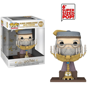 Funko Pop Deluxe Harry Potter Prisoner Of Azkaban Albus Dumbledore With Podium