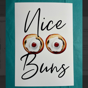 Nice Buns Art Print