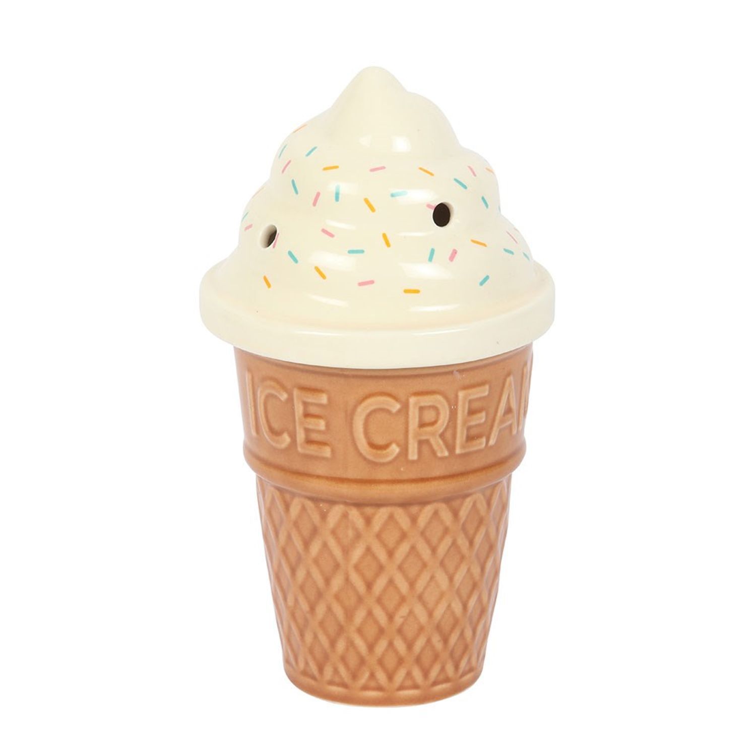 Something Different Unisex Tan Ice Cream Oil Burner In - Image 2