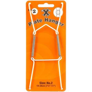 X-Hooks No. 2 Medium Wall Plate Hanger 19-28cm (7 1/2