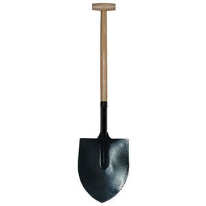 Faithfull Open Socket Round Shovel No.2 T-handle