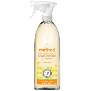 Method, Kitchen Spray, Cream Custard, 828ml, Multi-Surface Cleaner