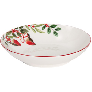 Festive Robin Pasta Bowl
