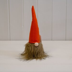 Festive Orange Fabric Autumn Gonk