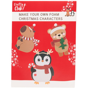 Make Your Own Foam Christmas Characters Kit