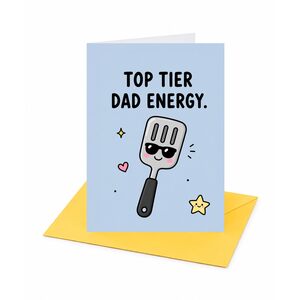 Top Tier Energy Father's Day, Dad Birthday Card