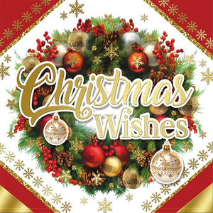 FestiveWreathChristmasBoxedCards