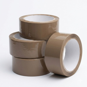 12 Rolls Brown Packaging Tape 50mm x 66m High Tack Parcel Packing Tape