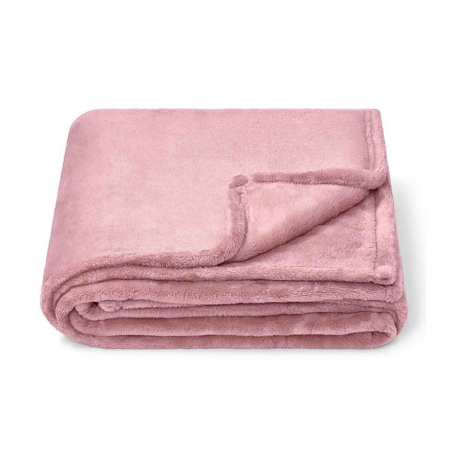 Brand Lab Fleece Blanket - Blush Pink