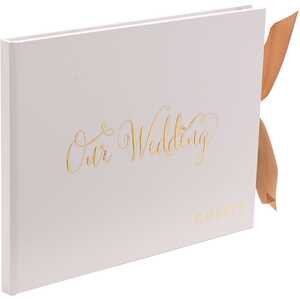 Gold Foiled Wedding Guest Book
