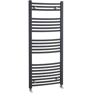 Balterley Heated Vertical Towel Rail - Anthracite B