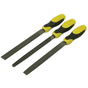 Stanley Hand Tools Handled File Set, 3 Piece