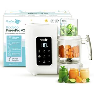 PuréePro 5-in-1 Baby Food Maker, Blender, Auto Cook, Steamer, Bottle Warmer & Steriliser