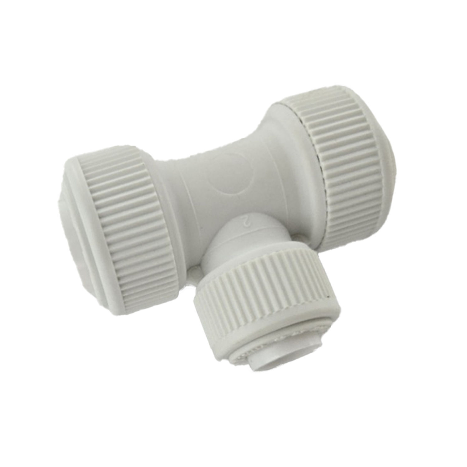 Securplumb Reducing Tee Connector - White