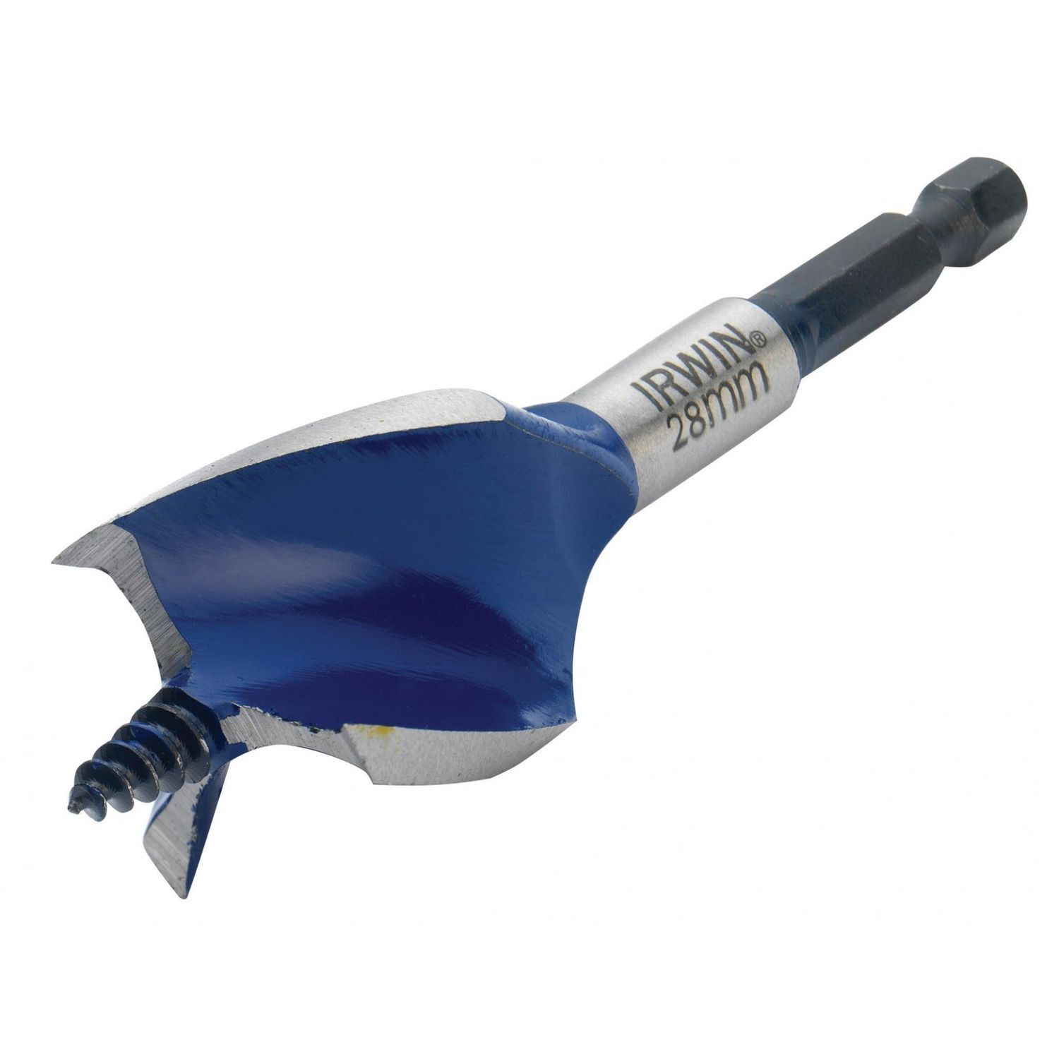 Irwin Blue Groove 6X Stubby Wood Bit D - Multi Colour