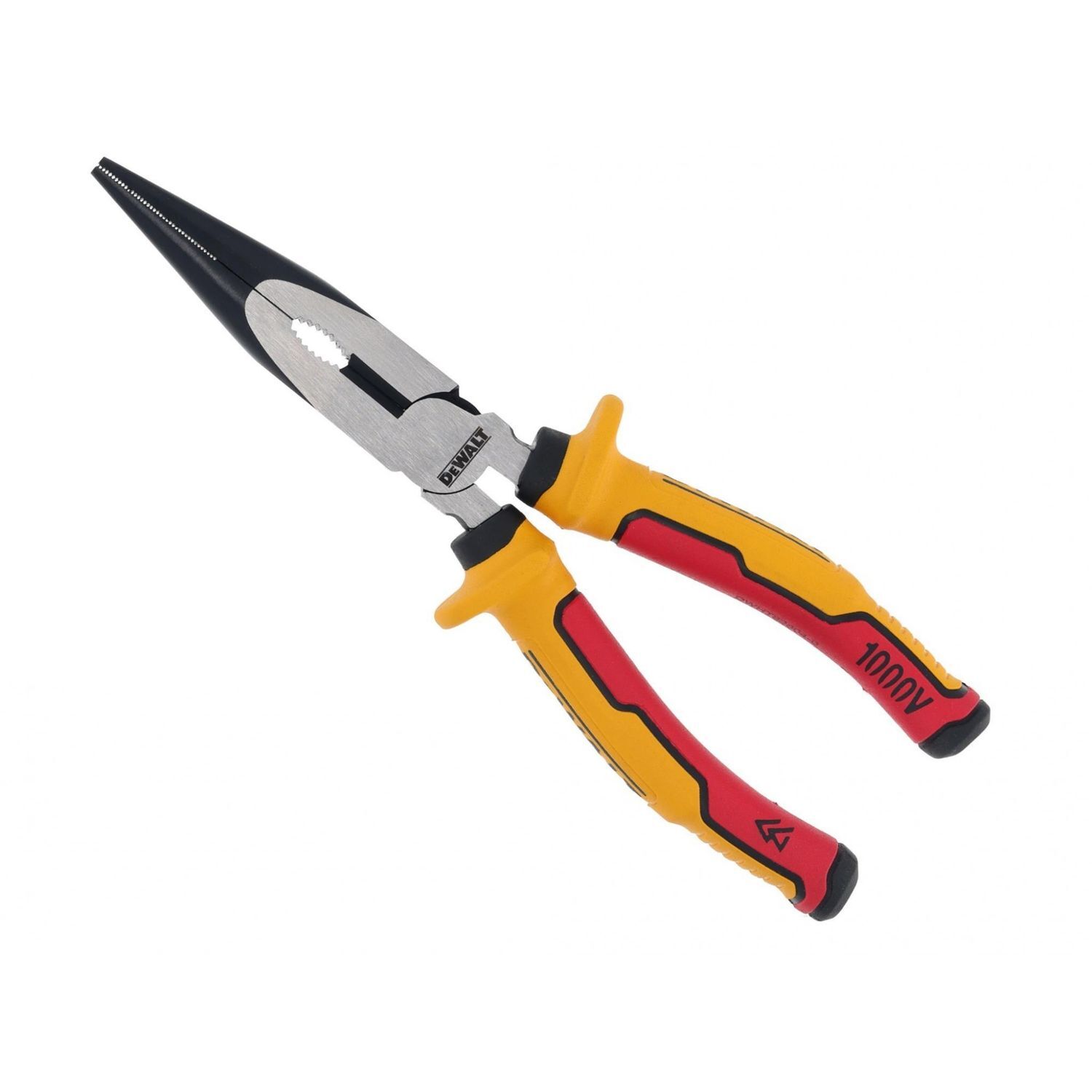 Dewalt Hand Tools Vde Long Nose Pliers 200Mm - Multi Colour