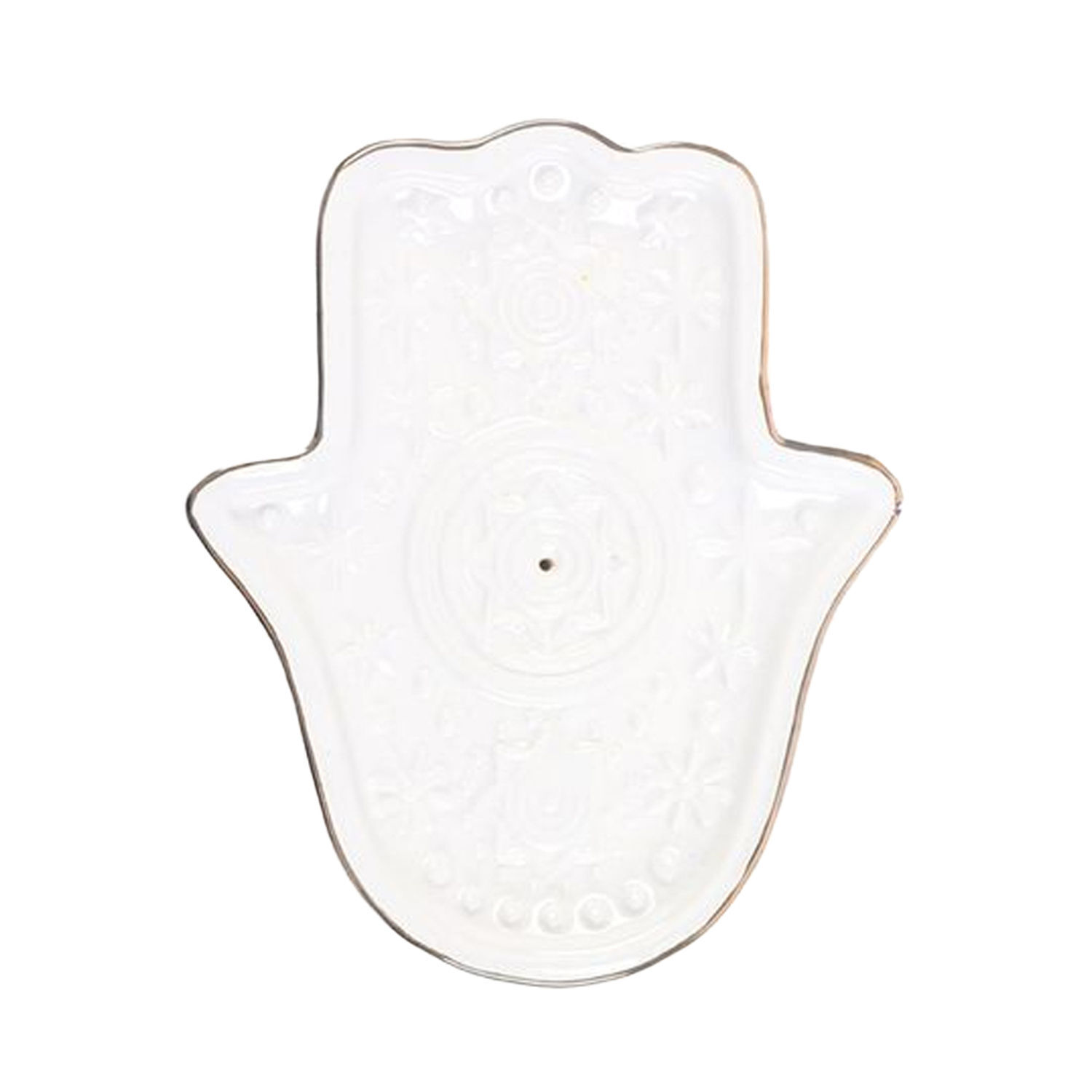  - Something Different Hamsa Hand Incense Holder White (One Size) - Image 3