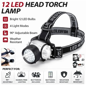 12 LED Head Torch