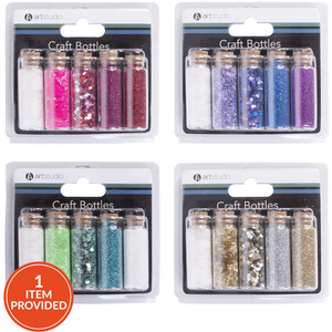 Pack of 5 Craft Bottles
