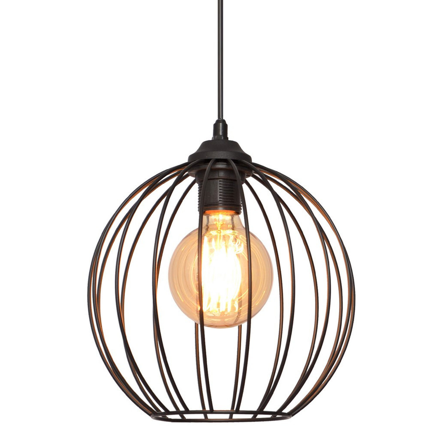 Helam Lighting Mercure Pendant Light Black
